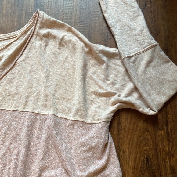 We the free cropped oversized colo block top XS - Picture 2 of 6